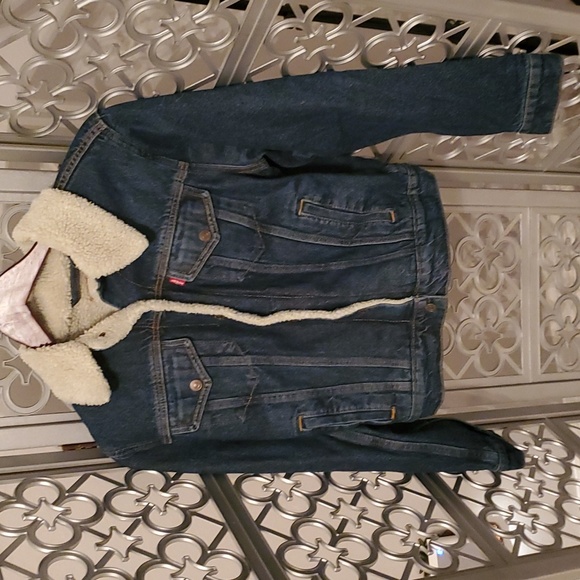 Levi's Brand ORIGINAL Trucker Blue Jean Jacket - Picture 8 of 8